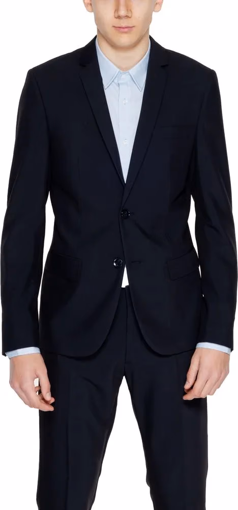 Antony Morato Black Polyester Blazer