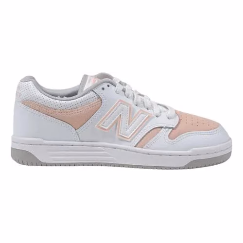 New Balance Pink Leather Sneakers