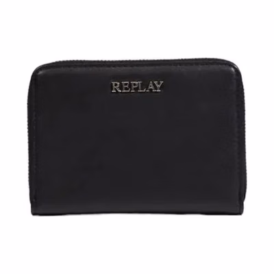Black Polyester Wallet