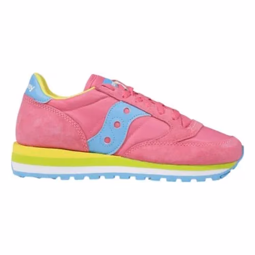 Saucony Multicolor Suede Leather Low Top Sneakers