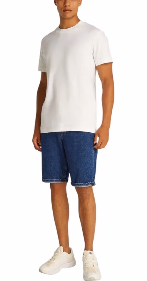 Calvin Klein Jeans Blue Cotton Bermuda Shorts