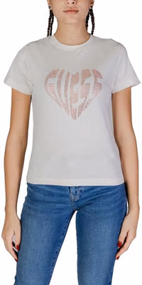 Cream Cotton T-Shirt