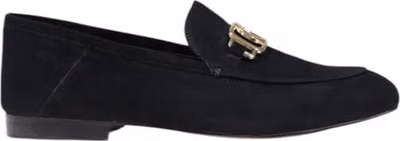 Black Leather Platform Pumps