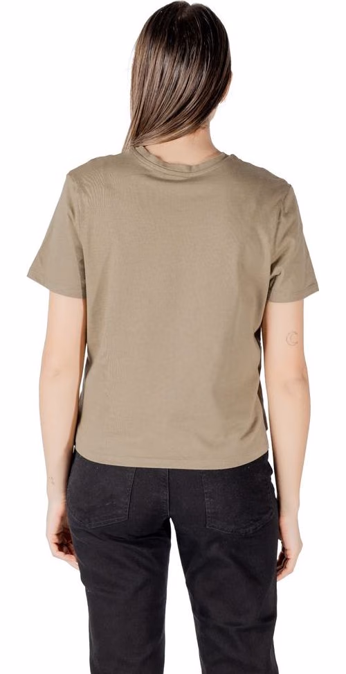 Jacqueline De Yong Bicolor Cotton T-Shirt