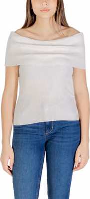 White Polyester T-Shirt