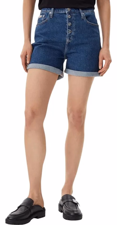Calvin Klein Jeans Blue Cotton Shorts