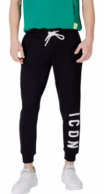 Black Cotton Joggers (Workout Pants)