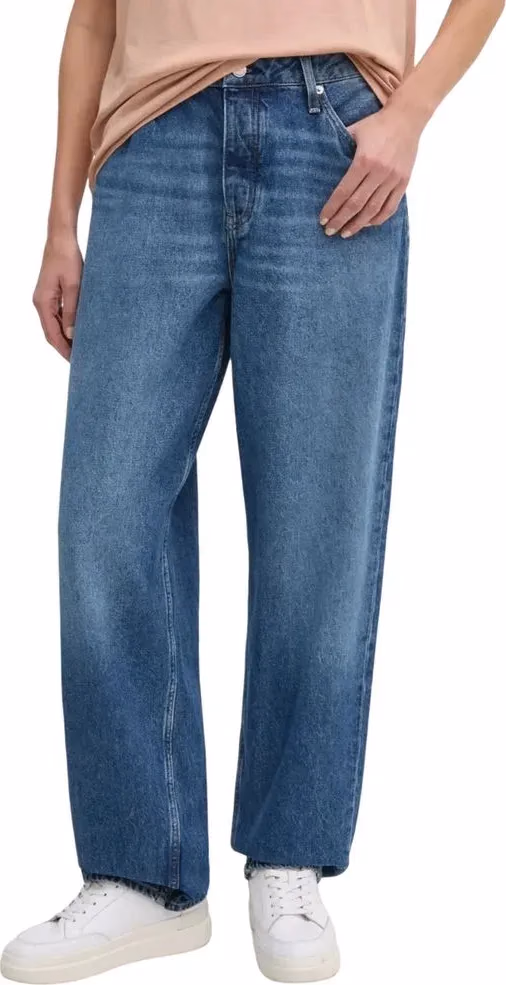 Calvin Klein Jeans Blue Cotton Mom Jeans