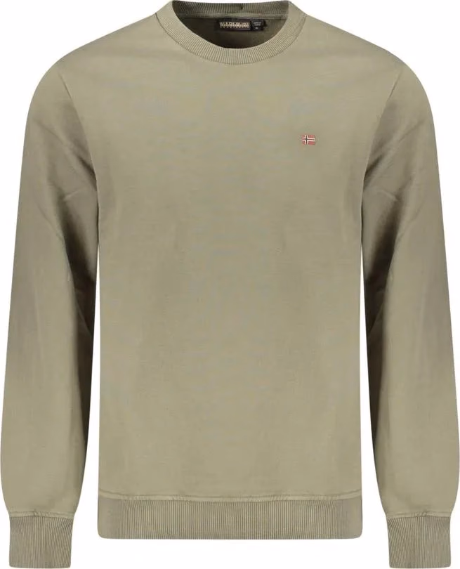 Napapijri Verde Cotton Men's Sweatshirt