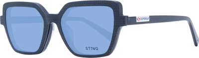 Blue Acetate & Plastic Glasses (Frames)