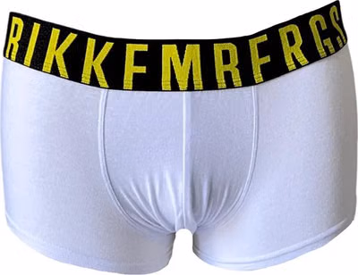 White Cotton Men's Boxer