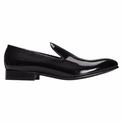 Black Calfskin Men Loafer