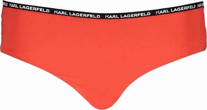 Karl Lagerfeld Rosso Poliammide Womens Swim Briefs