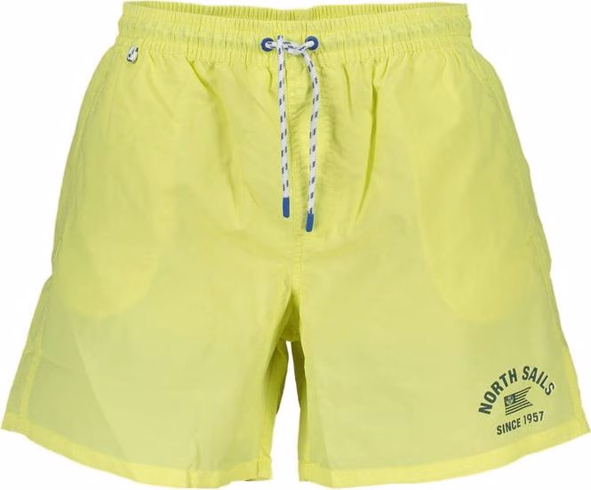 North Sails Yellow Polyester Men's Swim Short