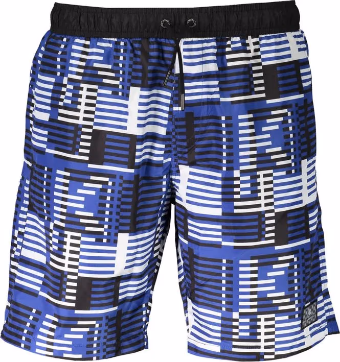 Karl Lagerfeld Blu Polyester Men's Swim Trunk