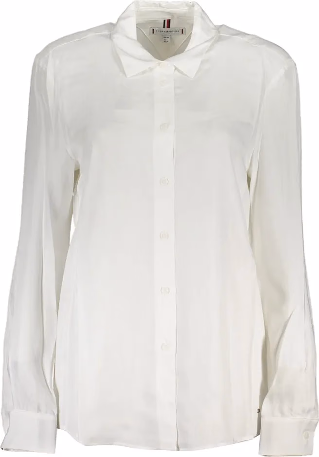 Tommy Hilfiger Bianco Viscose Women Shirt
