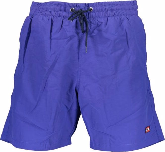 Norway 1963 Blue Polyamide Men's Swim Boxer