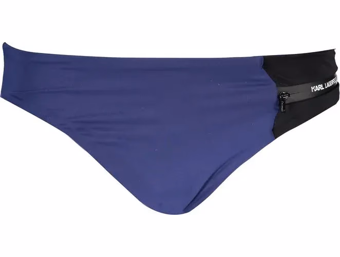 Karl Lagerfeld Blue Polyamide Women Swim Brief