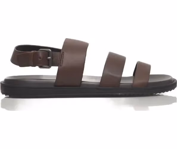 Cerruti 1881 Brown Cowhide Men Sandal