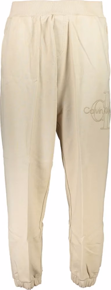 Calvin Klein Beige Cotton Men's Sweatpant