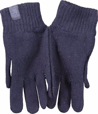 Blue Wool Men's Glove