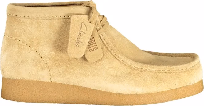 Clarks Beige Suede Men Sneaker