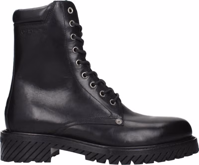 Black Leather Ankle Boots
