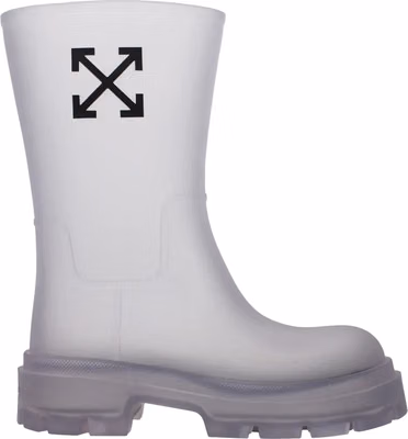 Transparent Pvc Ankle Boots