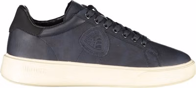 Blue Polyurethane Men's Sneaker