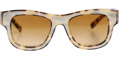DG4379F White Tortoiseshell Gradient Acetate Shades Sunglasses