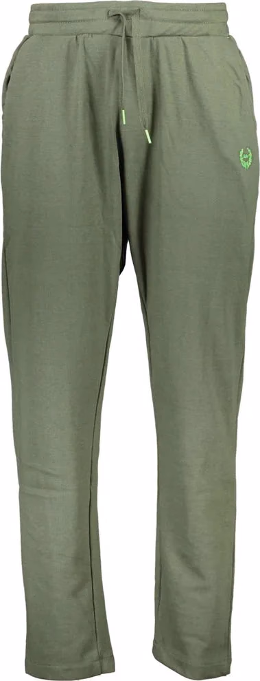 Gianmarco Venturi Verde Cotton Men's Trackpant