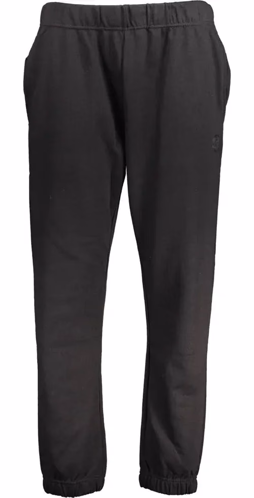 Gianmarco Venturi Black Cotton Men's Sweatpant