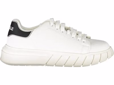 Bianco Polyurethane Men Sneaker
