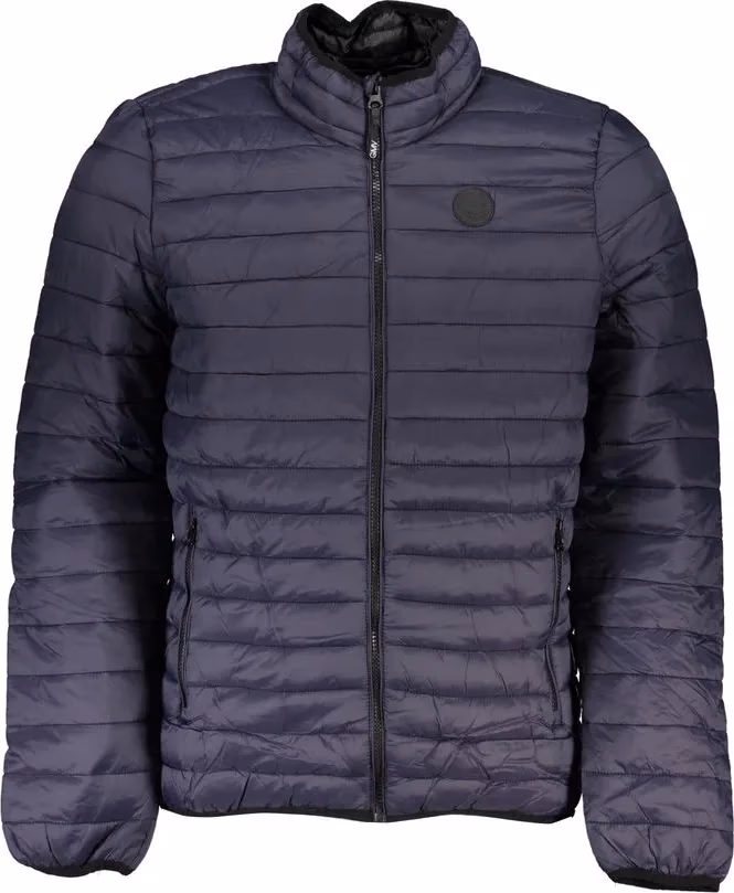 Gianmarco Venturi Blu Poliammide Men's Jacket