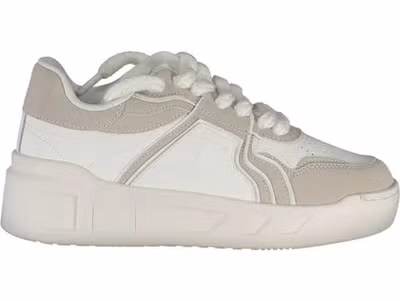 Bianco Polyurethane Women Sneaker