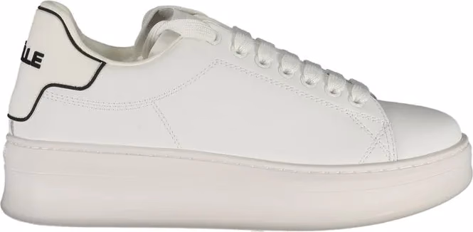 Gaelle Paris Bianco Poliuretano Women Sneaker