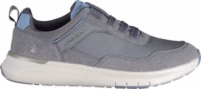 Blue Polyester Men Sneaker