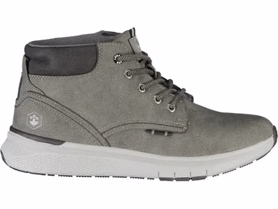 Grigio Polyester Men Sneaker