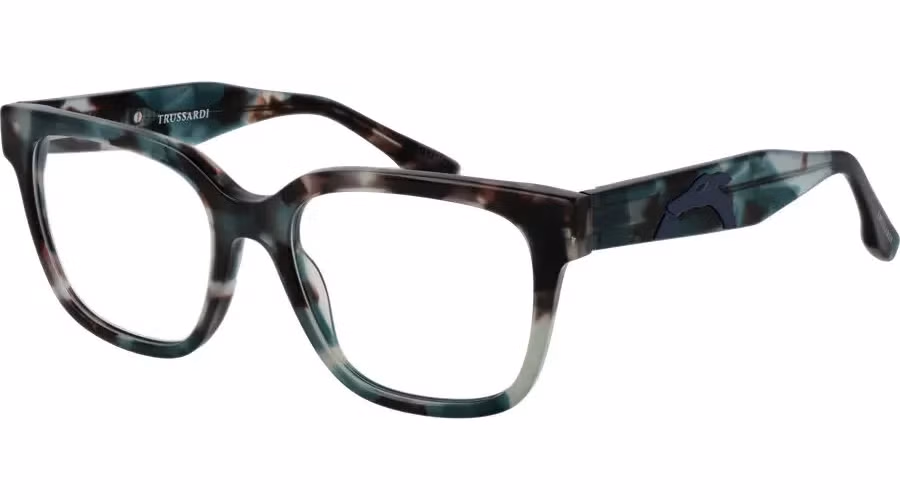 Trussardi Multicolor Acetate Glasses (Frames)