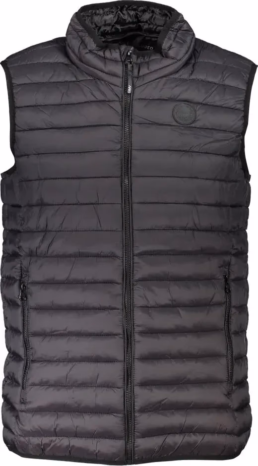 Gianmarco Venturi Nero Poliammide Men's Vest