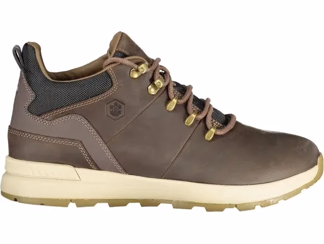 Lumberjack Marrone Leather Men Ankle Boot