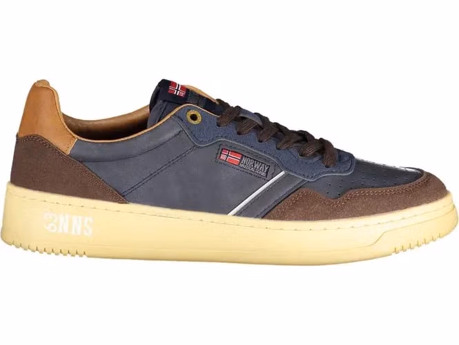 Norway 1963 Blue Polyurethane Men Sneaker