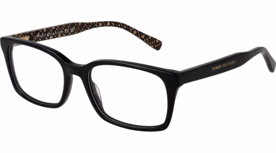 Tommy Hilfiger Black Acetate Glasses (Frames)