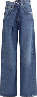 Blue Cotton Jeans Denim