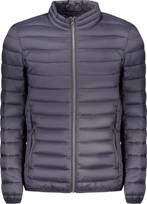 Blue Polyamide Men's Jacket