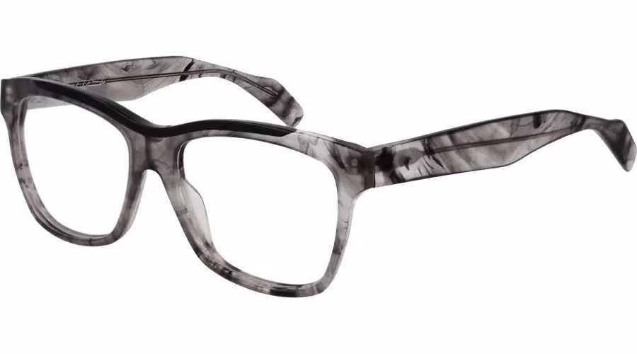 Yohji Yamamoto Gray Acetate Glasses (Frames)