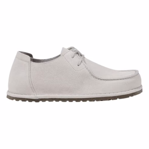 Birkenstock White Leather Slip-On Loafers