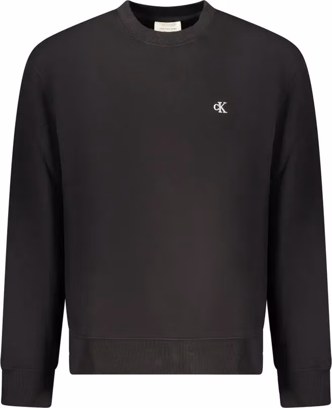 Calvin Klein Black Cotton Men's Sweatshirt