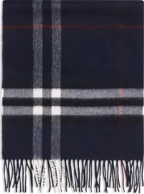 Blue Cashmere Scarf