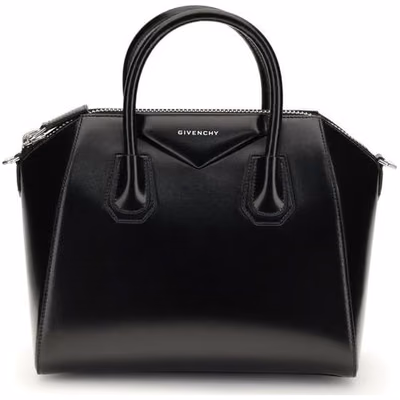 Black Calf Leather Bos Taurus Handbag